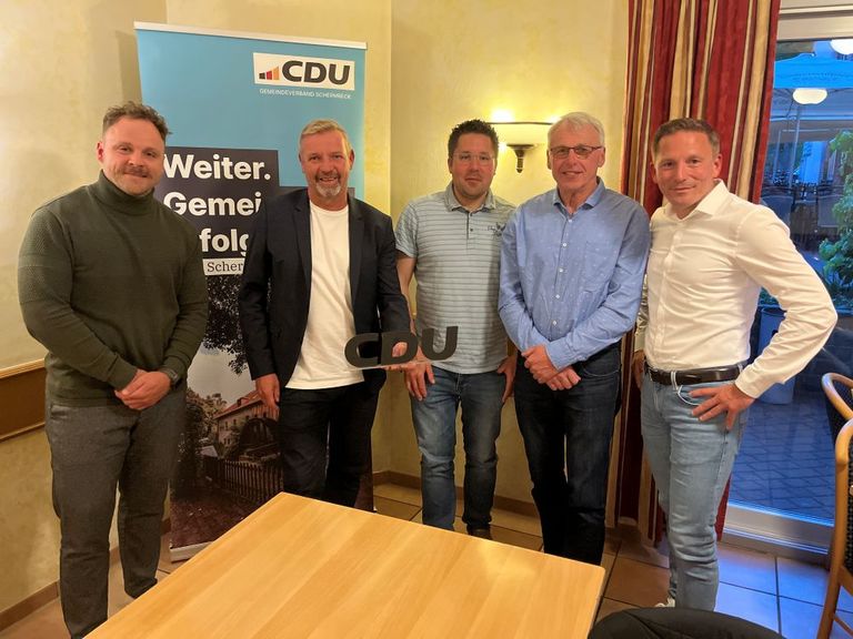 CDU Ortsverband Gahlen nominiert einstimmig André Rademacher und Egon Stuhldreier als Ratskandidaten - Ersatzkandidaten sind Alexander Endemann und Dirk Fengels 